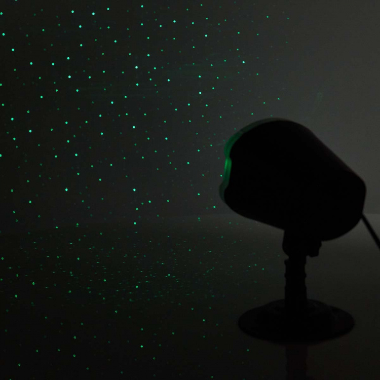 Nedis Koristeellinen Valo | LED- ja laserprojektori | Värikäs LED ja vihreä laser | Sisä- tai ulkotila | Kaukosäädin