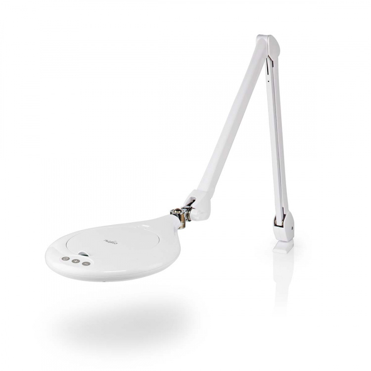 Nedis Pöytälamppu Suurennuslasilla | Linssin voimakkuus: 3 Diopter | 6500 K | 10 W | 660 lm | Valkoinen