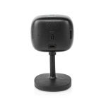 Nedis SmartLife Sisäkamera | Full HD 1080p | MicroSD (ei sisälly) / Onvif / Pilvipalvelutallennus (valinnainen) | Liiketunnistimella | Yökuvaus | Musta