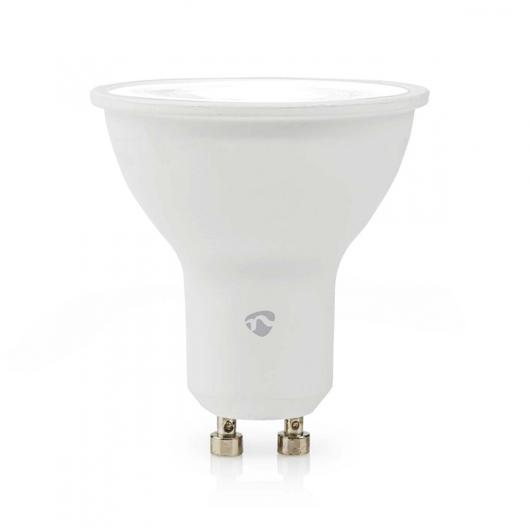 Nedis SmartLife RGB Lamppu | GU10 | 345 lm | 4.70 W | Lämpimästä kylmään valkoiseen / RGB | 2200 - 6500 K | Android™ / IOS | Spot | 1 kpl Nedis SmartLife RGB Lamppu | GU10 | 345 lm | 4.70 W | Lämpimästä kylmään valkoiseen / RGB | 2200 - 6500 K | Android™ / IOS | Spot | 1 kpl