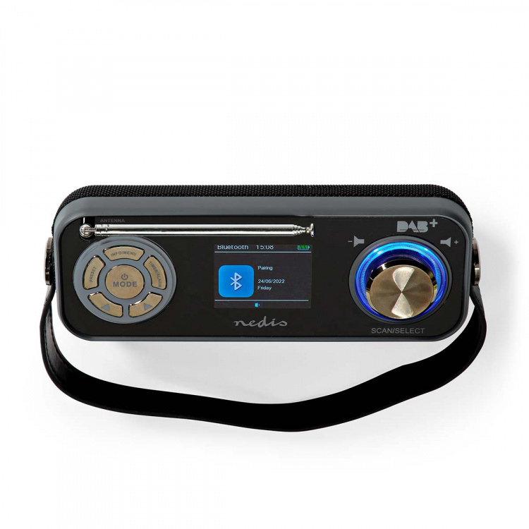 Nedis DAB+ Radio | Pöytämalli | DAB+ / FM | 2.40 