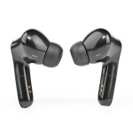 Nedis Täysin langaton Kuulokkeet | Bluetooth® | Suurin akun toistoaika: 5 tuntia | Kosteusohjaus | Latauskotelo | Sisäänrakennettu mikrofoni | Tuki ääniohjaukselle | Vastamelutoiminto | Musta