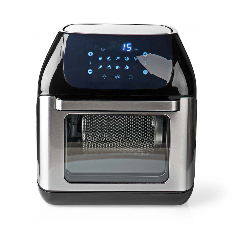 Nedis Kuumailmakeitin | 12 l | Ajastin: 60 min | Esiasetettujen ohjelmien lukumäärä: 9 | Digitaalinen | Musta Nedis Kuumailmakeitin | 12 l | Ajastin: 60 min | Esiasetettujen ohjelmien lukumäärä: 9 | Digitaalinen | Musta