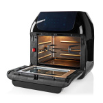 Nedis Kuumailmakeitin | 12 l | Ajastin: 60 min | Esiasetettujen ohjelmien lukumäärä: 9 | Digitaalinen | Musta Nedis Kuumailmakeitin | 12 l | Ajastin: 60 min | Esiasetettujen ohjelmien lukumäärä: 9 | Digitaalinen | Musta