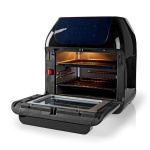 Nedis Kuumailmakeitin | 12 l | Ajastin: 60 min | Esiasetettujen ohjelmien lukumäärä: 9 | Digitaalinen | Musta Nedis Kuumailmakeitin | 12 l | Ajastin: 60 min | Esiasetettujen ohjelmien lukumäärä: 9 | Digitaalinen | Musta