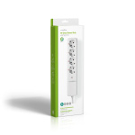 Nedis RF-Pistoke | RF, frequency 433 Mhz | 3680 W | Maadoitettu virtaliitin / Tyyppi F (CEE 7/7) | Valkoinen Nedis RF-Pistoke | RF, frequency 433 Mhz | 3680 W | Maadoitettu virtaliitin / Tyyppi F (CEE 7/7) | Valkoinen