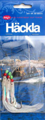 Häckla fisk, 3 krokar