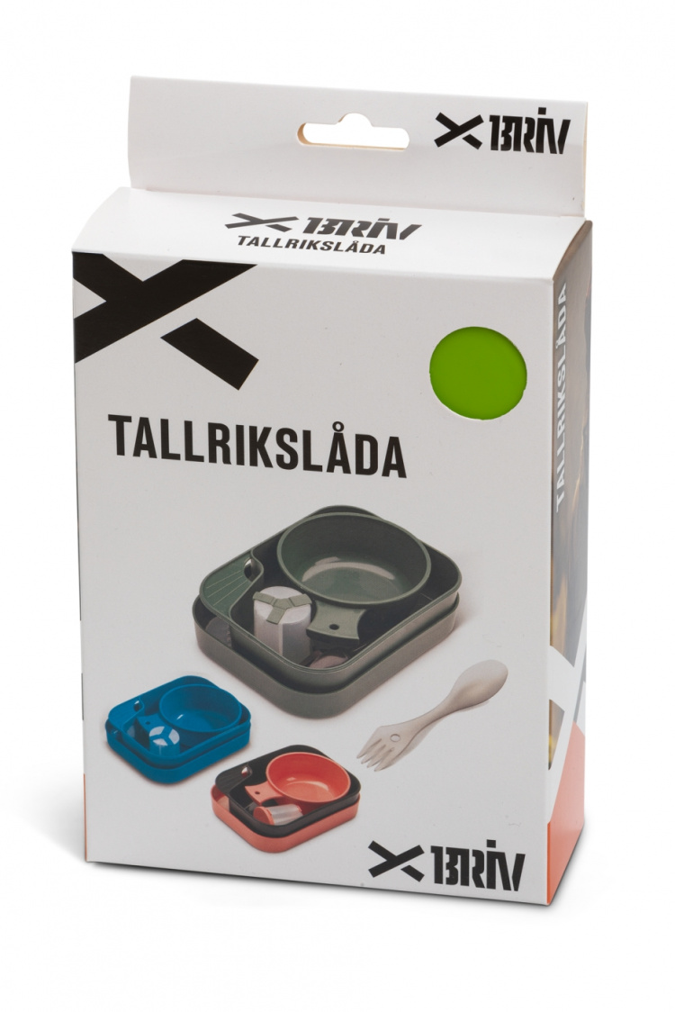 Briv Tallrikslåda Standard Kiwi