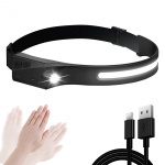 Otsalamppu LX200, COB+LED, USB