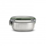 Lunchbox B+B Small Stainless 600 ml Oliv