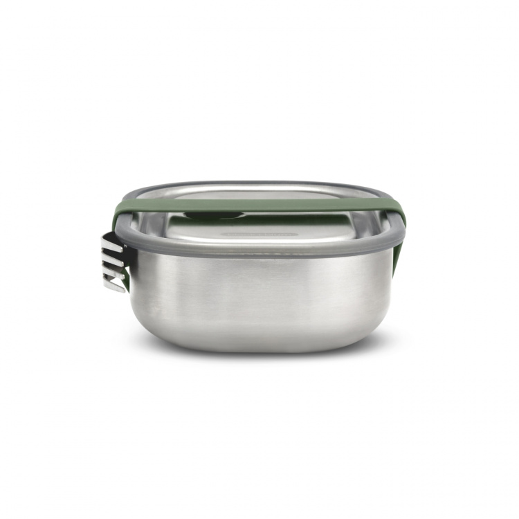 Lunchbox B+B Small Stainless 600 ml Oliv