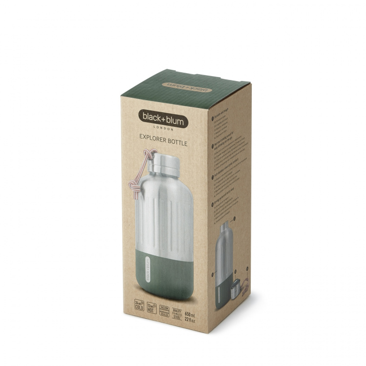 Explorer Thermo bottle B+B Small 600 ml Oliv