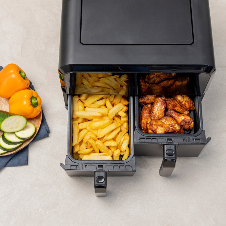Princess Luftfritös med dubbla korgar 2X4l 2400W 182068