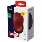 Trust Yvi+ Trådlös mus Eco-design Röd