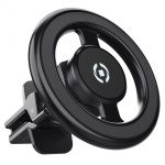 Celly GHOSTMAG Pro MagSafe-bilhållare för fläktgaller Aluminium Celly GHOSTMAG Pro MagSafe-bilhållare för fläktgaller Aluminium