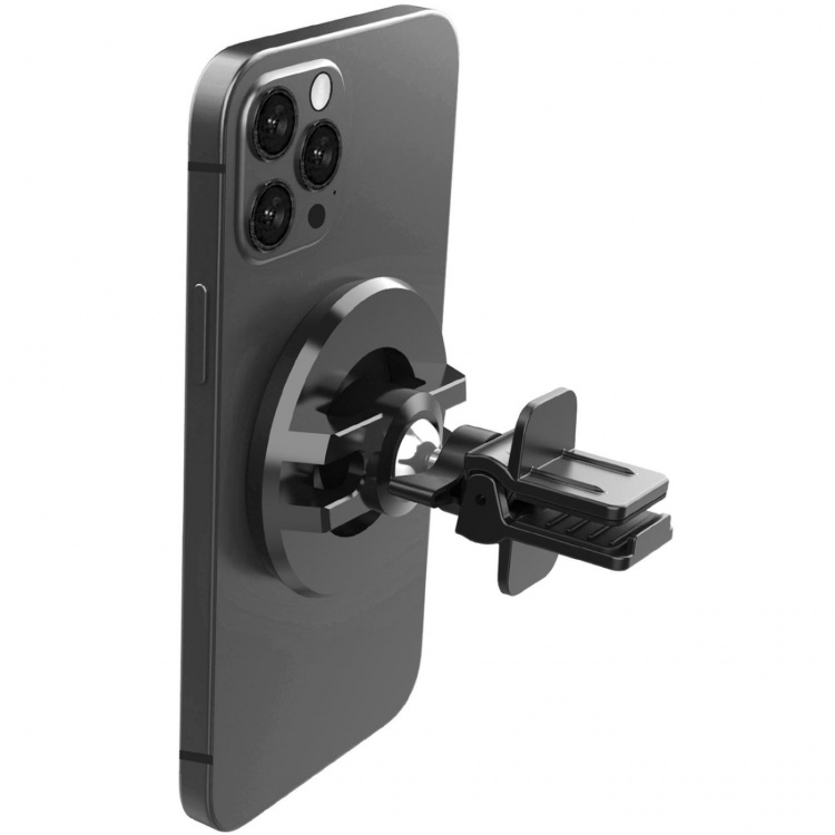 Celly GHOSTMAG Pro MagSafe-bilhållare för fläktgaller Aluminium Celly GHOSTMAG Pro MagSafe-bilhållare för fläktgaller Aluminium