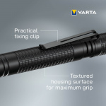 Varta Aluminium Light F10 Pro Ficklampa 150 lm