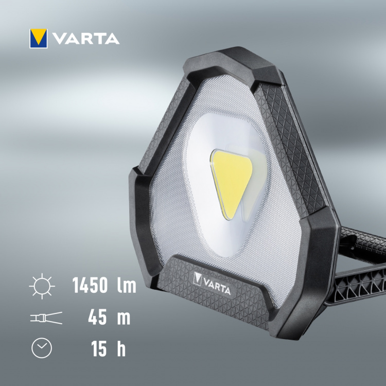 Varta Work Flex Stadium Light Arbetsbelysning uppladdningsbar IP54 1450 lm Varta Work Flex Stadium Light Arbetsbelysning uppladdningsbar IP54 1450 lm
