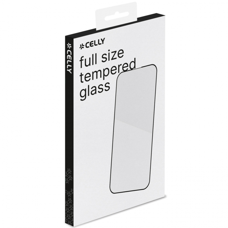 Celly Täyslasinen näytönsuoja karkaistu lasi iPhone 15 Pro