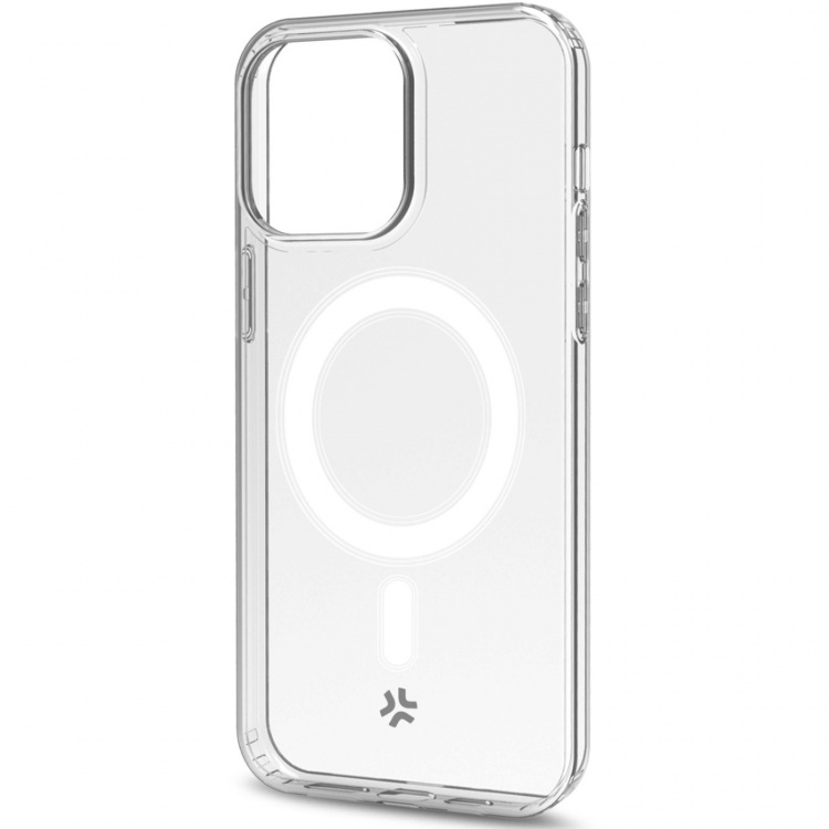 Celly Gelskinmag Magnetic TPU Cover iPhone 15 Pro Max Transparent