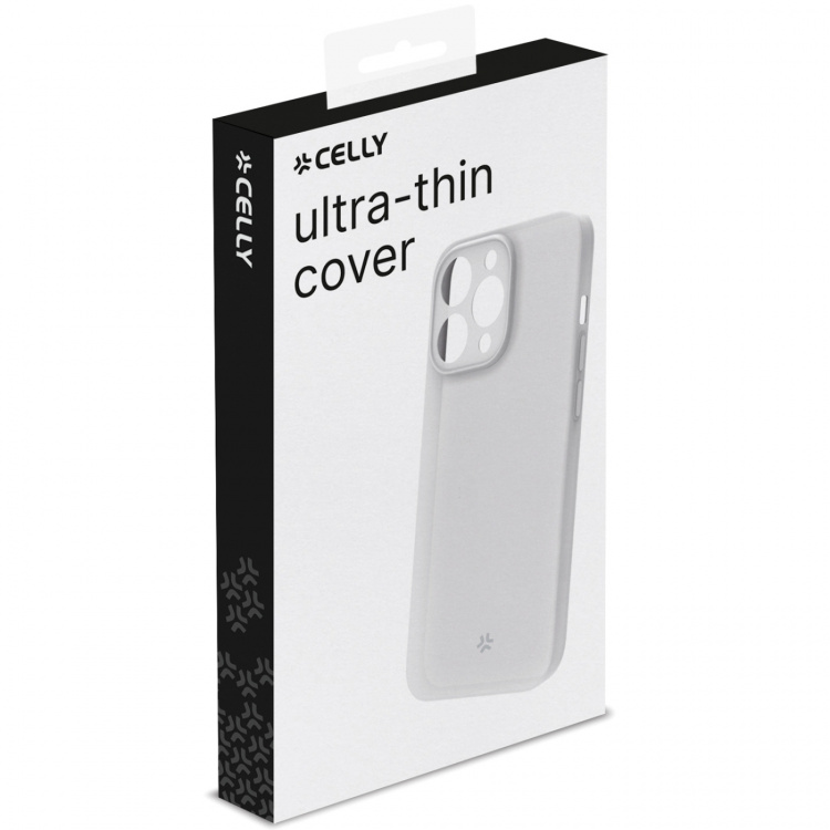 Celly SPACE Super Thin Case iPhone 15 Vit