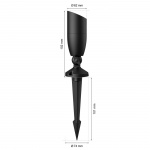 WiZ WiFi Smart LED Spotlight Färg + Varm-kallvit 12V Utbyggnad