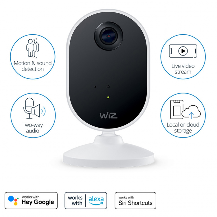 WiZ Inomhuskamera Full HD WiZ Inomhuskamera Full HD