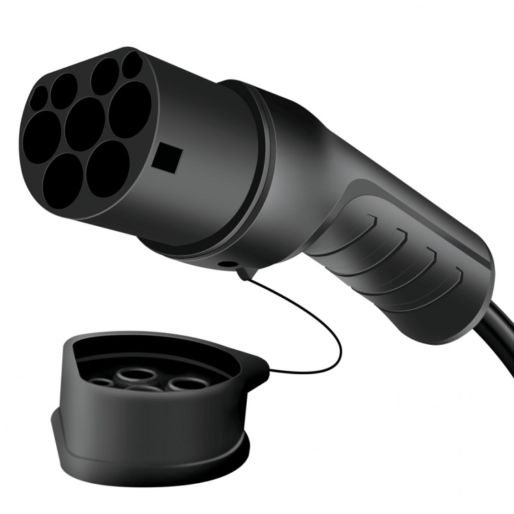 LogiLink Laddkabel Elbil Typ 2 3-fas 32A 22kW 5m LogiLink Laddkabel Elbil Typ 2 3-fas 32A 22kW 5m