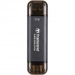 Transcend Portabel SSD ESD310C USB-C 1TB (R1050/W950) Svart