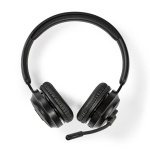 Nedis PC-headset | On-Ear-Kuulokkeet | Stereo | Bluetooth | Kokoontaitettava Mikrofoni | Musta Nedis PC-headset | On-Ear-Kuulokkeet | Stereo | Bluetooth | Kokoontaitettava Mikrofoni | Musta