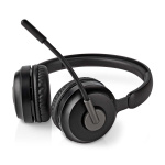 Nedis PC-headset | On-Ear-Kuulokkeet | Stereo | Bluetooth | Kokoontaitettava Mikrofoni | Musta Nedis PC-headset | On-Ear-Kuulokkeet | Stereo | Bluetooth | Kokoontaitettava Mikrofoni | Musta