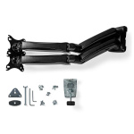 Nedis Monitorin Pöytäteline | Kaasujousi | 2 Näyttöä | 15 - 32 