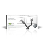 Nedis Monitorin Pöytäteline | Kaasujousi | 2 Näyttöä | 15 - 32 