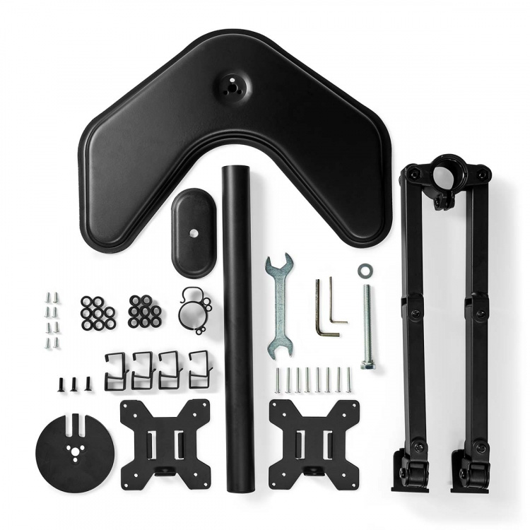 Nedis Monitorin Pöytäteline | 2 Näyttöä | 15 - 32 