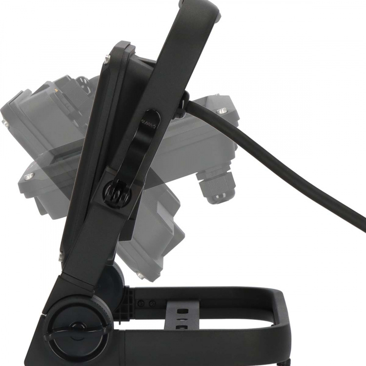 brennenstuhl Siirrettävä LED-rakennuslamppu JARO 7060 M / LED-valonheitin 50W ulkopuolelle (LED-työvalaisin 5m kaapelilla, LED-turvavalaistus 5800lm korkealaatuisesta alumiinista, himmennettävä, IP65)