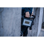 brennenstuhl Siirrettävä LED-rakennuslamppu JARO 14060 M / LED-työlamppu 100W ulkopuolelle (LED-valonheitin 5m kaapelilla, LED-turvavalaistus 11500lm korkealaatuisesta alumiinista, himmennettävä, IP65)