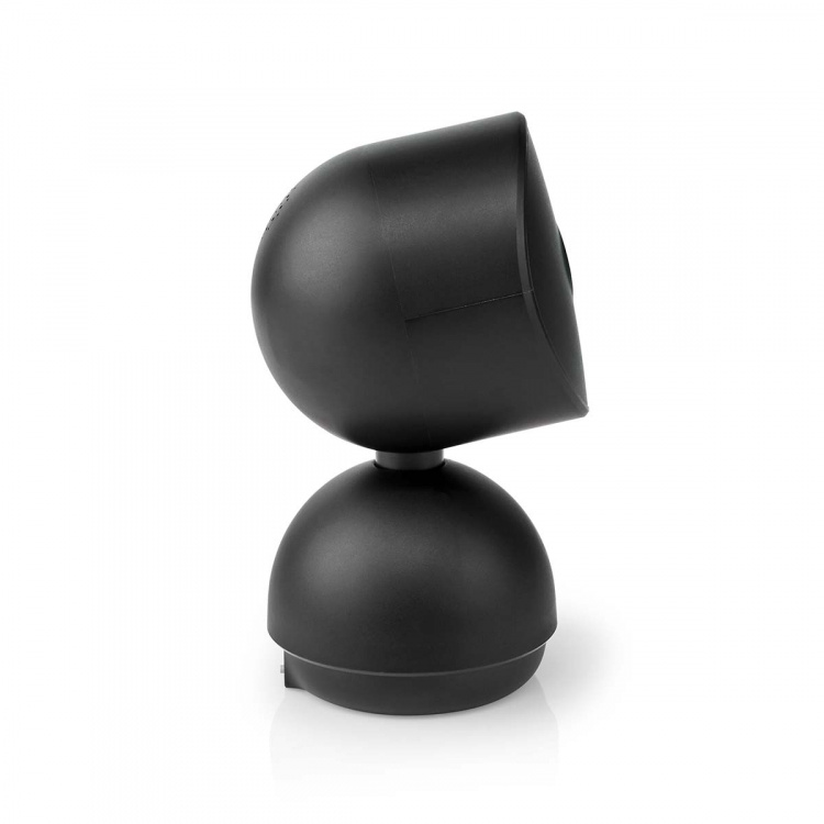 Nedis SmartLife Sisäkamera | Full HD 1080p | Kääntö/kallistus | MicroSD (ei sisälly) / Onvif / Pilvipalvelutallennus (valinnainen) | Liiketunnistimella | Yökuvaus | Musta