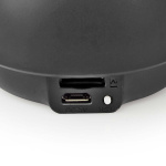 Nedis SmartLife Sisäkamera | Full HD 1080p | Kääntö/kallistus | MicroSD (ei sisälly) / Onvif / Pilvipalvelutallennus (valinnainen) | Liiketunnistimella | Yökuvaus | Musta