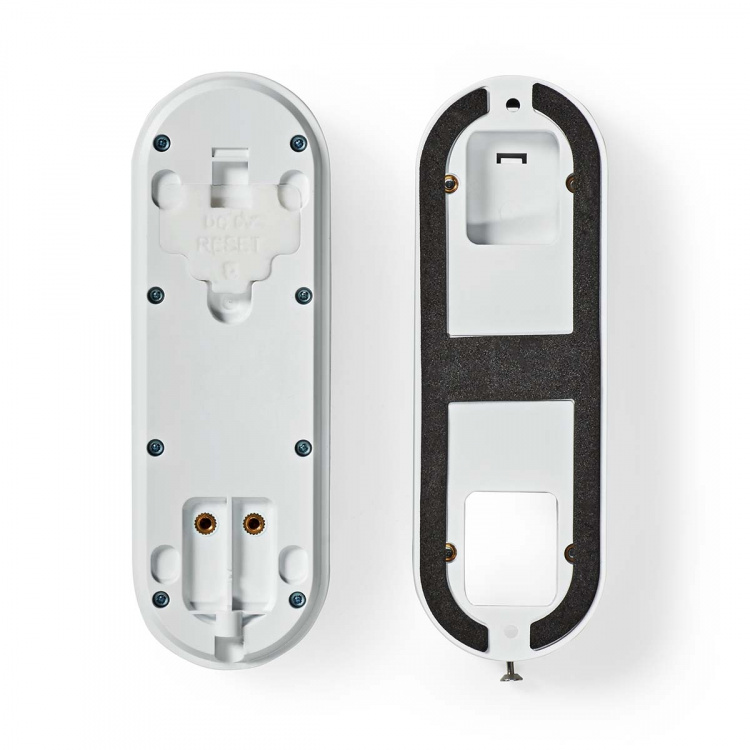 Nedis SmartLife Video Ovipuhelin | Verkkovirtakäyttöinen | 1536x1536 | MicroSD (ei sisälly) / Onvif / Pilvipalvelutallennus (valinnainen) | IP65 | Liiketunnistimella | Valkoinen