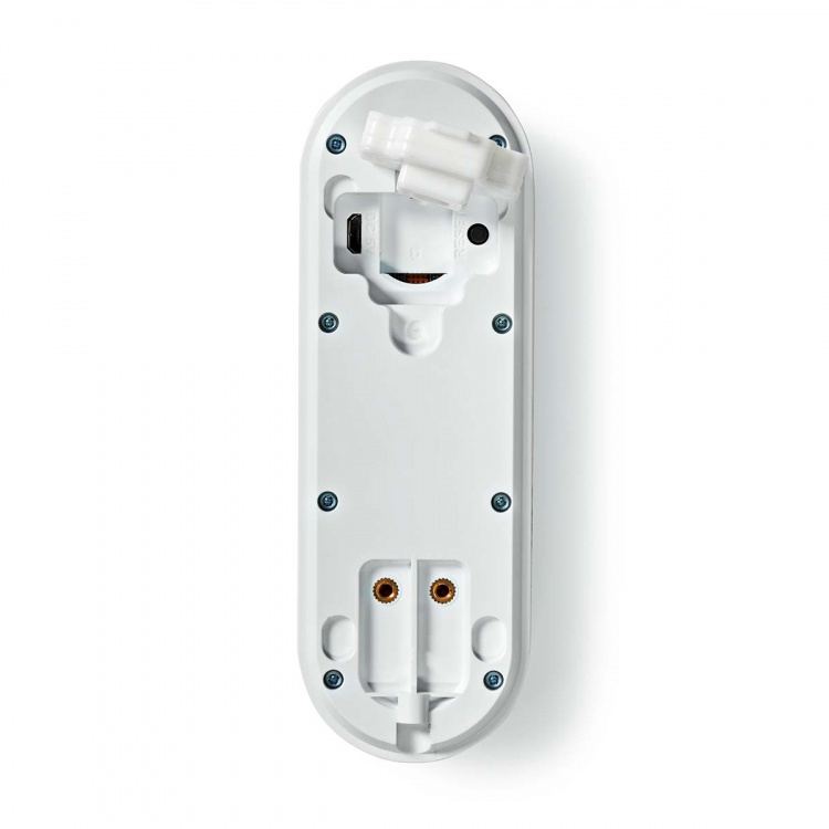 Nedis SmartLife Video Ovipuhelin | Verkkovirtakäyttöinen | 1536x1536 | MicroSD (ei sisälly) / Onvif / Pilvipalvelutallennus (valinnainen) | IP65 | Liiketunnistimella | Valkoinen