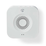 Nedis SmartLife Soittokello | 433 MHz | Tarvikkeet tuotteelle: WIFICDP10GY / WIFICDP30WT / WIFICDP40CWT | Paristokäyttöinen / USB Virta | 4 ääntä | 4.5 V DC / 5 V DC | Säädettävä äänenvoimakkuus | Valkoinen