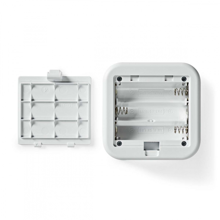 Nedis SmartLife Soittokello | RF, frequency 433 Mhz | Tarvikkeet tuotteelle: WIFICDP10GY / WIFICDP30WT / WIFICDP40CWT | Paristokäyttöinen / USB Virta | 4 ääntä | 4.5 V DC / 5 V DC | Säädettävä äänenvoimakkuus | Valkoinen