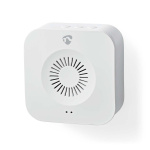 Nedis SmartLife Soittokello | 433 MHz | Tarvikkeet tuotteelle: WIFICDP10GY / WIFICDP30WT / WIFICDP40CWT | Paristokäyttöinen / USB Virta | 4 ääntä | 4.5 V DC / 5 V DC | Säädettävä äänenvoimakkuus | Valkoinen