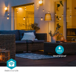 Nedis SmartLife-koristevalot | Partylight | Wi-Fi | Lämmin Valkoinen | 10 LED\'s | 9.00 m | Android™ | Polttimon halkaisija: 45 mm Nedis SmartLife-koristevalot | Partylight | Wi-Fi | Lämmin Valkoinen | 10 LED\'s | 9.00 m | Android™ | Polttimon halkaisija: 45 mm