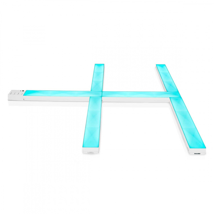 Nedis SmartLife-koristevalot | Seinäpalkki | Wi-Fi | Lämmin Valkoinen / RGBIC | Android™ Nedis SmartLife-koristevalot | Seinäpalkki | Wi-Fi | Lämmin Valkoinen / RGBIC | Android™