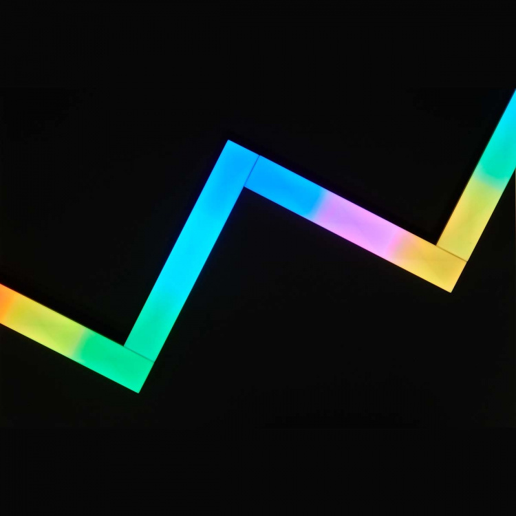 Nedis SmartLife-koristevalot | Seinäpalkki | Wi-Fi | Lämmin Valkoinen / RGBIC | Android™ Nedis SmartLife-koristevalot | Seinäpalkki | Wi-Fi | Lämmin Valkoinen / RGBIC | Android™