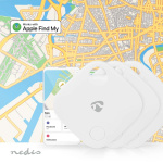 Nedis Avaimen Etsijä | Sopii käytettäväksi: Apple Find My App | Paristokäyttöinen | 3x CR2032 | Paristot sisältyvät | Bluetooth® versio: 5.1 | Pariston ikä jopa: 1 Vuotta | Valkoinen | 3 kpl Nedis Avaimen Etsijä | Sopii käytettäväksi: Apple Find My App | Paristokäyttöinen | 3x CR2032 | Paristot sisältyvät | Bluetooth® versio: 5.1 | Pariston ikä jopa: 1 Vuotta | Valkoinen | 3 kpl