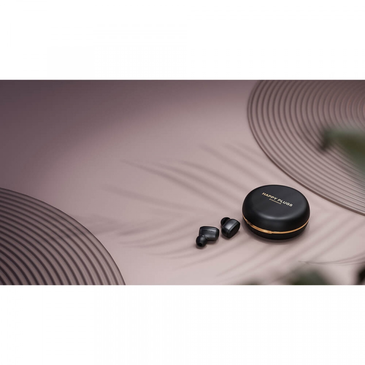 Happy Plugs Kuuloke Adore In-Ear Musta Happy Plugs Kuuloke Adore In-Ear Musta