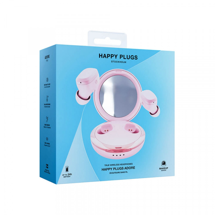 Happy Plugs Kuuloke Adore In-Ear Roosa Happy Plugs Kuuloke Adore In-Ear Roosa