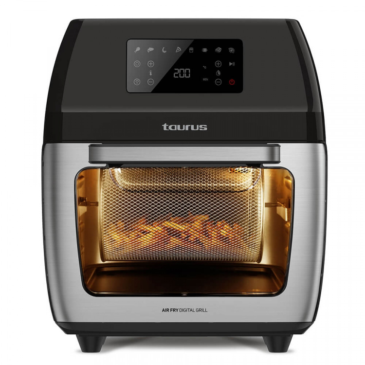 Taurus Air Fryer Uuni Digitaalinen Grilli 12L Taurus Air Fryer Uuni Digitaalinen Grilli 12L